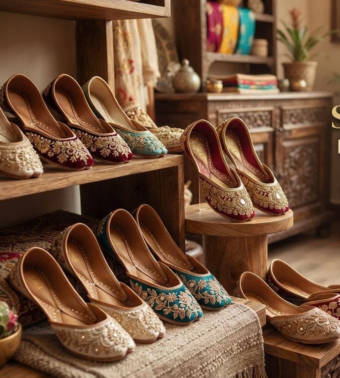 Embroidery Khussa